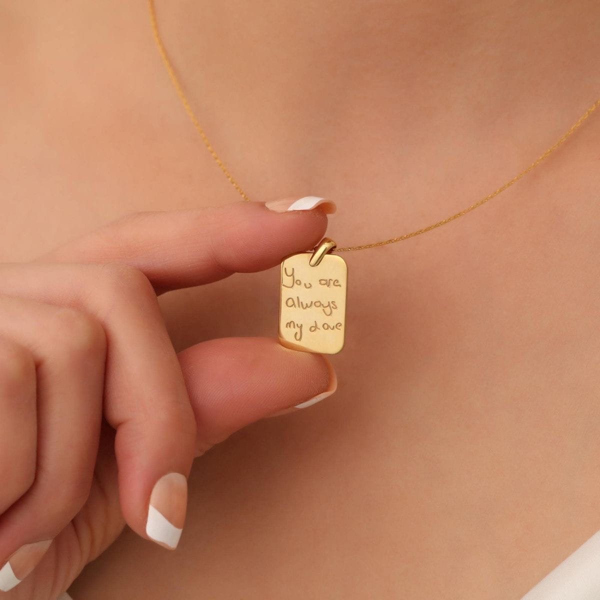 Note From Heart Necklace