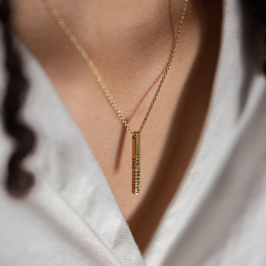 Barbell Necklace