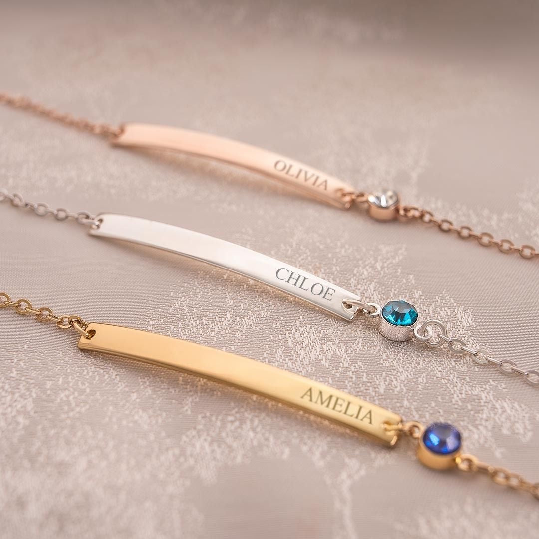 Thin Bar Bracelet