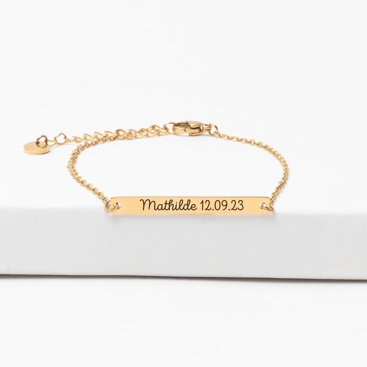 Engraved Handwriting Bracelet