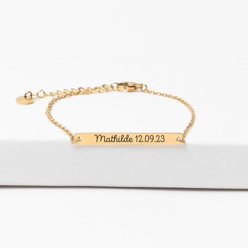 Engraved Handwriting Bracelet