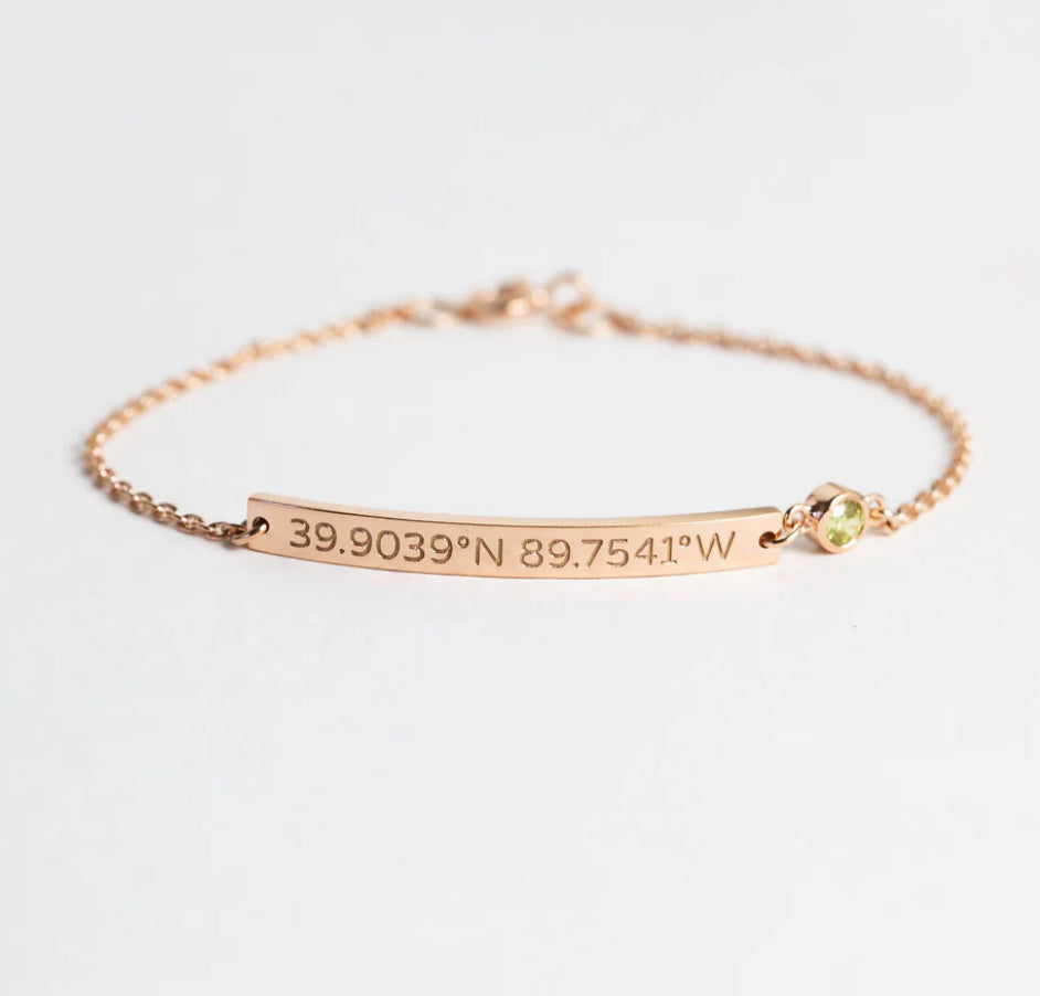 Thin Bar Bracelet