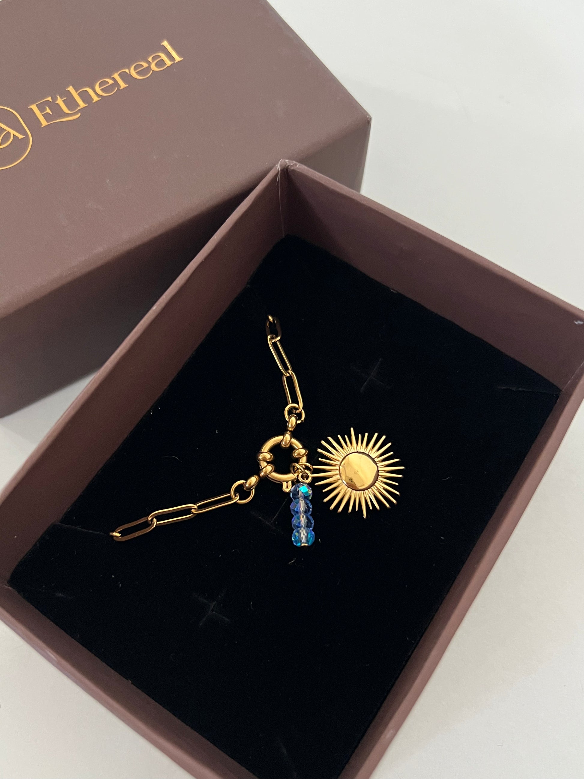 Sun Charm Bracelet