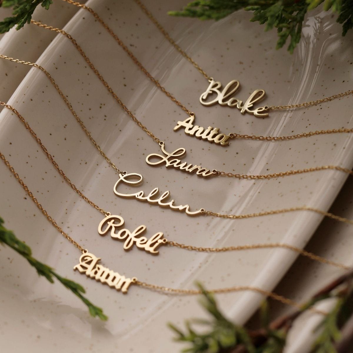 Personalized Signature Necklace