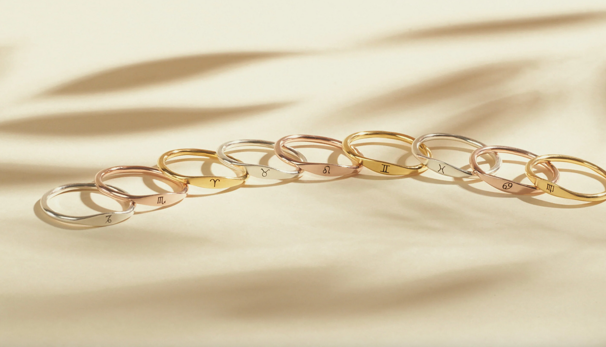 Skinny Zodiac Ring