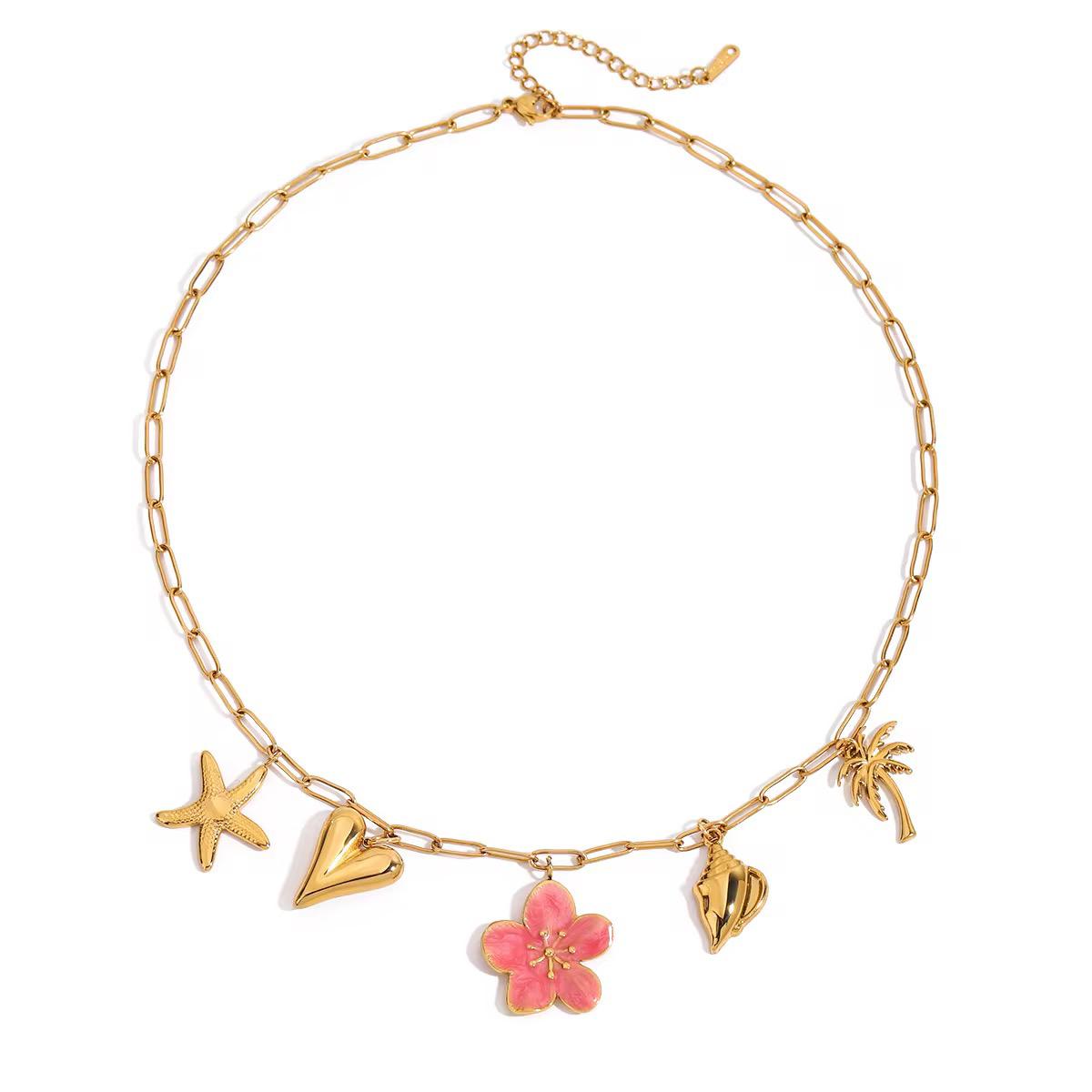 Hibiscus Necklace