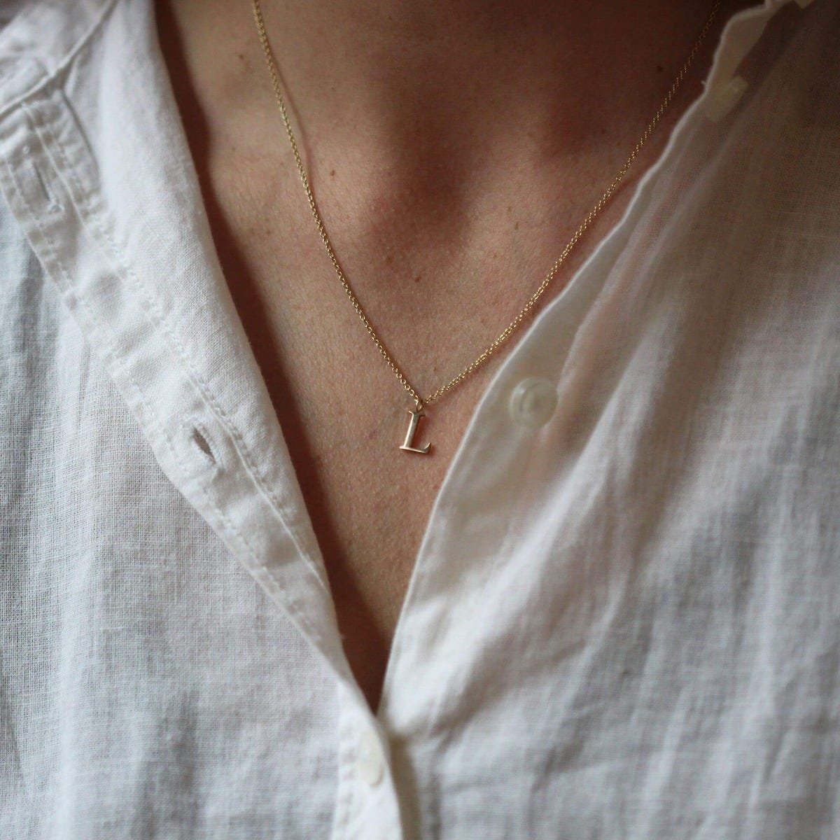 initial necklace 2