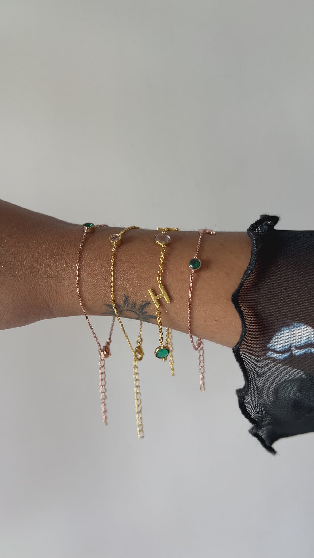 DaintyInitial Bracelet