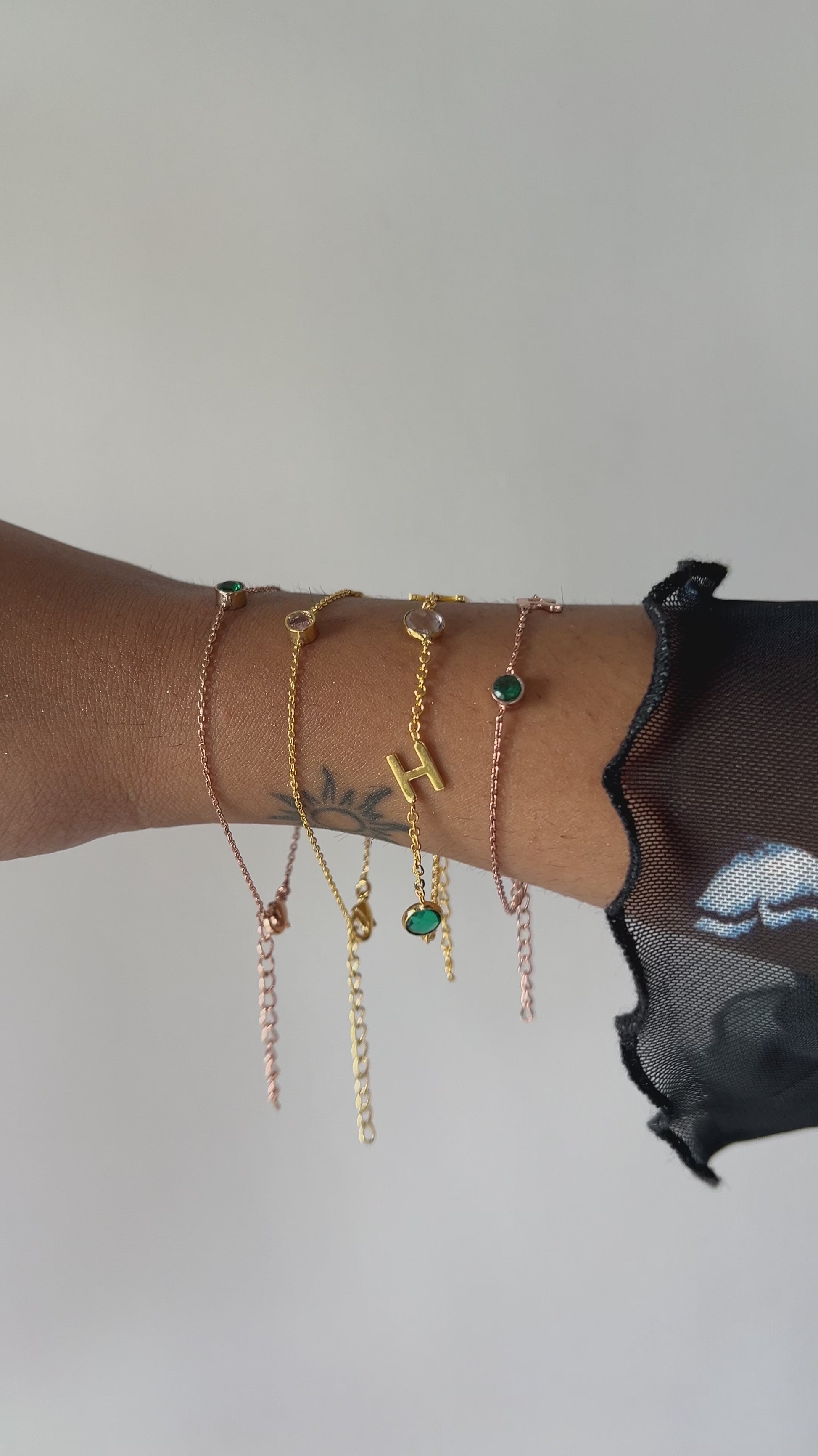 DaintyInitial Bracelet