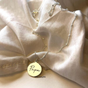 Handwriting Engraving Necklaces